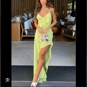 White Fox Maxi Dress